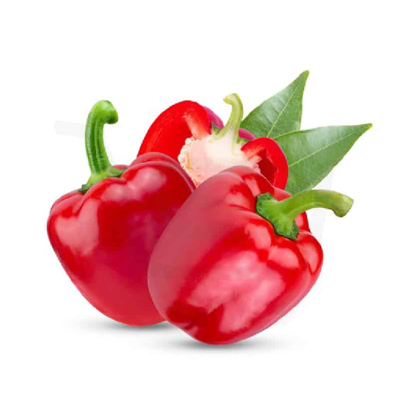 Fresh Red Capsicum/ Bell Pepper - UrbanGroc