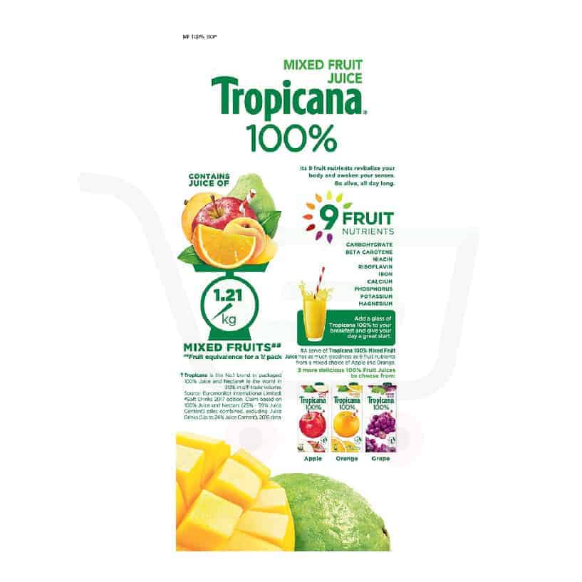 Tropicana mixed outlet fruit juice