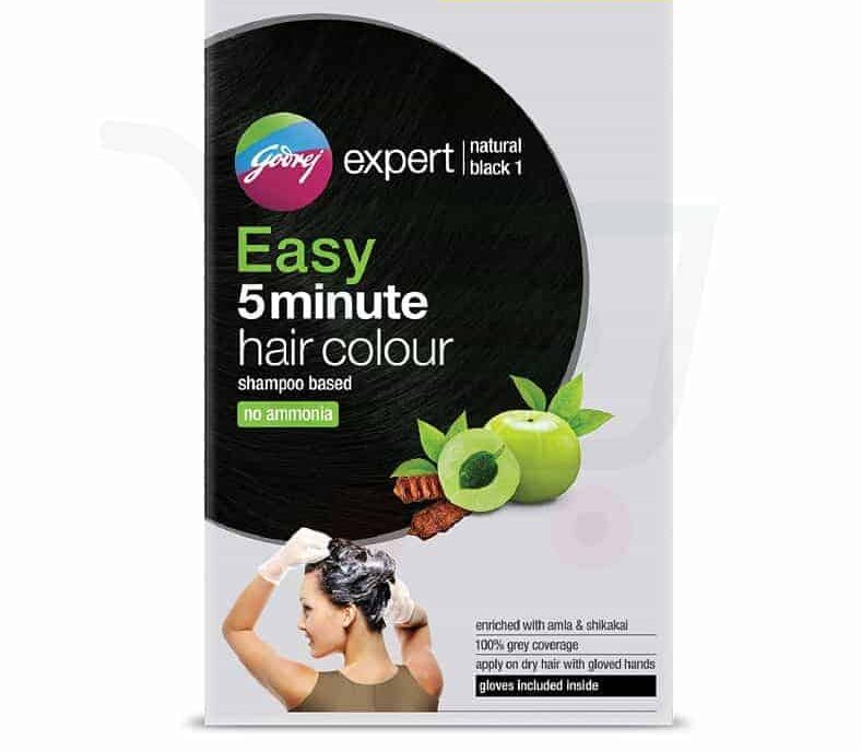 Godrej Expert Hair Colour Natural Black 20 ml - UrbanGroc