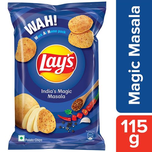 Lays Chips India's Magic Masala, 115 g - UrbanGroc