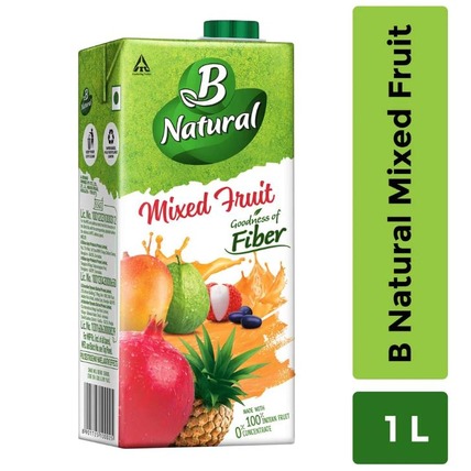 B Natural Mixed Fruit Juice 1 L - UrbanGroc