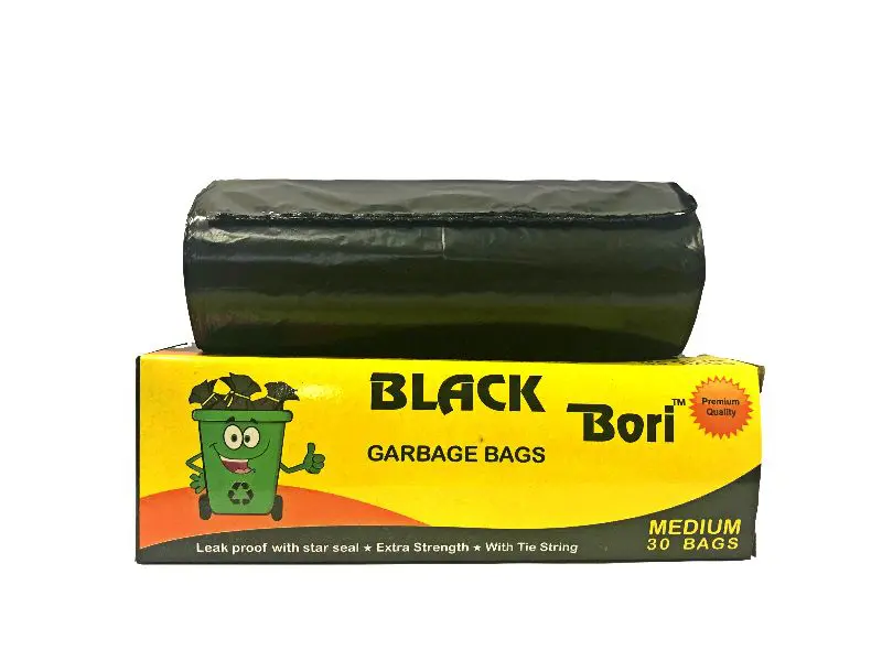 Black Bori Garbage Bags Small 1 Pk. 30 bags