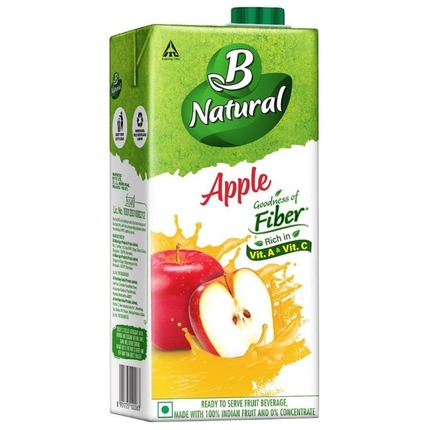 B Natural Apple Juice 1 Litre - UrbanGroc